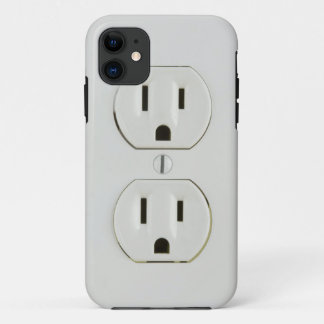 Funny Electrical Outlet iPhone 11 Case