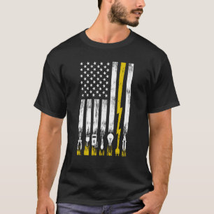 Funny Electrician Art Men Women Electrical Enginee T-Shirt
