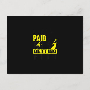 Funny Electrician Gift Electrical Power Lineman Me Postcard
