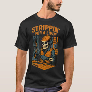 Funny Electritian With A T-Shirt