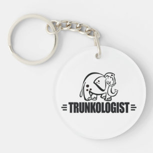 Funny Elephant Key Ring