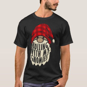 Funny Elf Beard Christmas Gnomies Matching Family  T-Shirt