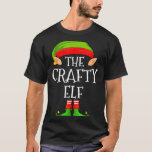 Funny Elf Family Christmas Crafty Elf Sweater Matc<br><div class="desc">Funny Elf Family Christmas Crafty Elf Sweater Matching Elf</div>