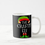 Funny Elf Family Christmas Crafty Elf Sweater Matc Coffee Mug<br><div class="desc">Funny Elf Family Christmas Crafty Elf Sweater Matching Elf</div>