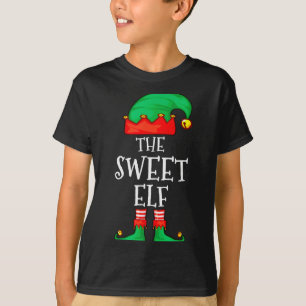 Funny Elf Family Christmas The Sweet Elf Sweater M