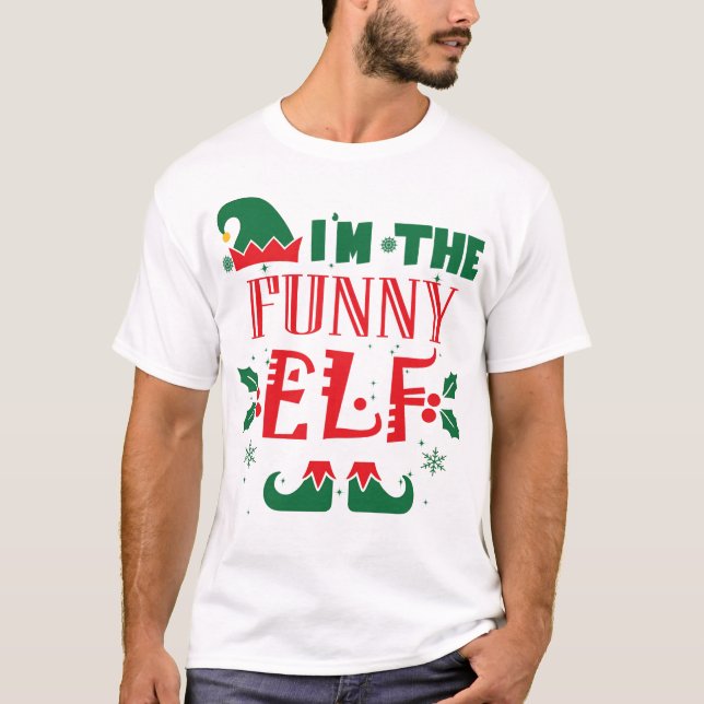 FUNNY ELF T-Shirt (Front)