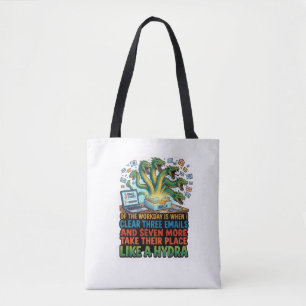 Funny Email Hydra   Tote Bag