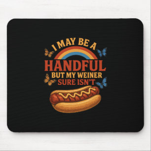 Funny Embyrring Crude Cringey Inappropriate Humor Mouse Pad
