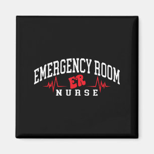 Funny Emergency Department Emergency Room Nurse ER Magnet