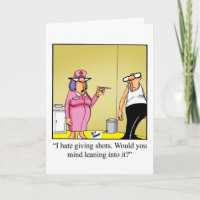 Funny Emergency Nurses Day Greeting Card