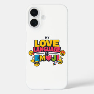 Funny Emoji Lover iPhone 16 Cases