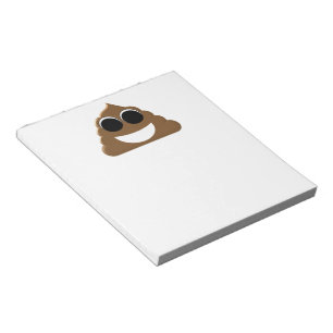 Funny Emoji Poo Notepad