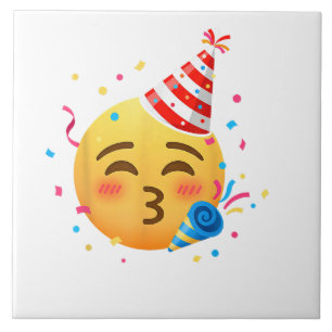 Funny Emoticon Party Tile