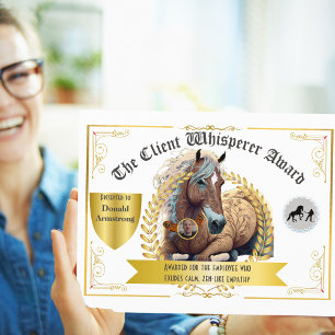 Funny Employee Appreciation - Client Whisperer