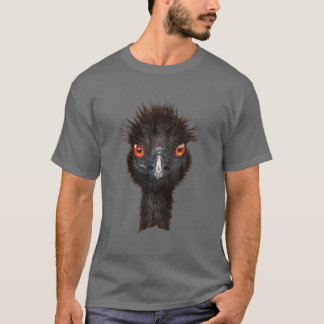 Funny Emu Bird - Cool Emu Illustration T-Shirt