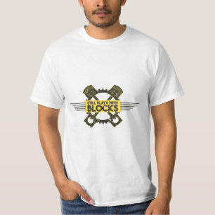 Funny Engine Mechanic Humour for Car Repair Garage T-Shirt
