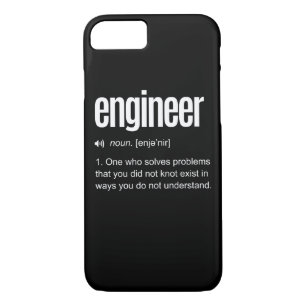 Funny Engineer Definition Case-Mate iPhone Case