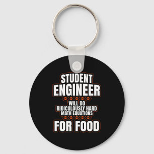 Funny Engineer Engineering College Student S Key Ring