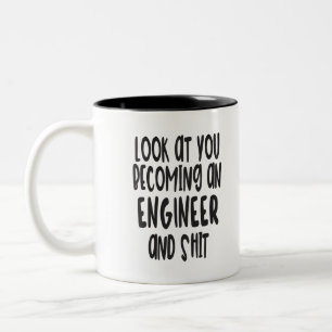 Funny Engineer Graduation Mug