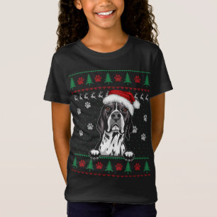 Funny English Pointer Christmas Ugly Sweater Dog L