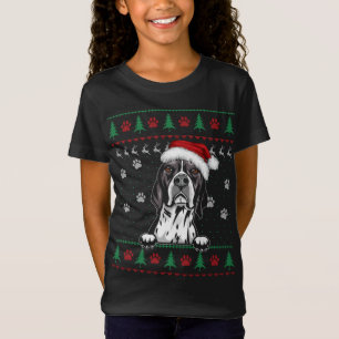 Funny English Pointer Christmas Ugly Sweater Dog L