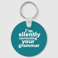 Funny English Teacher Silently Correcting Grammar