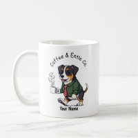Funny Entlebucher Mountain Business Suit Coffee