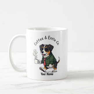 Funny Entlebucher Mountain Business Suit Coffee Mug