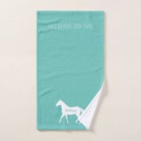 Funny Equestrian Turquoise Horse Name Horse Show