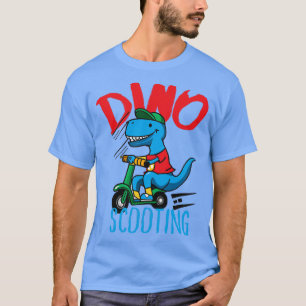 Funny EScooter Dino Driving Scooter 1 T-Shirt