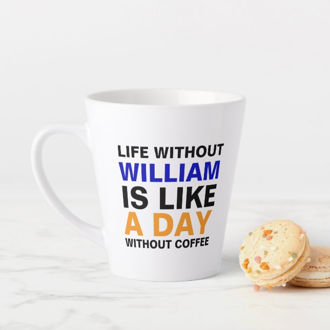 Funny Espresso Cup for Men | Name Monogram Gift (In Situ)