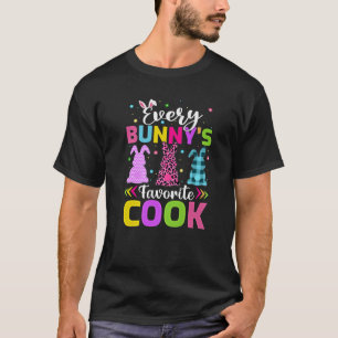 Funny Every Bunny's Favourite Cook Easter T-Shirt