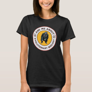 Funny Evolution Biology Meme Nerd Humour Gift T-Shirt