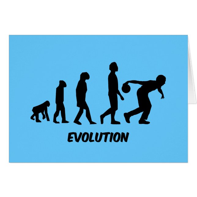 funny evolution bowling (Front Horizontal)