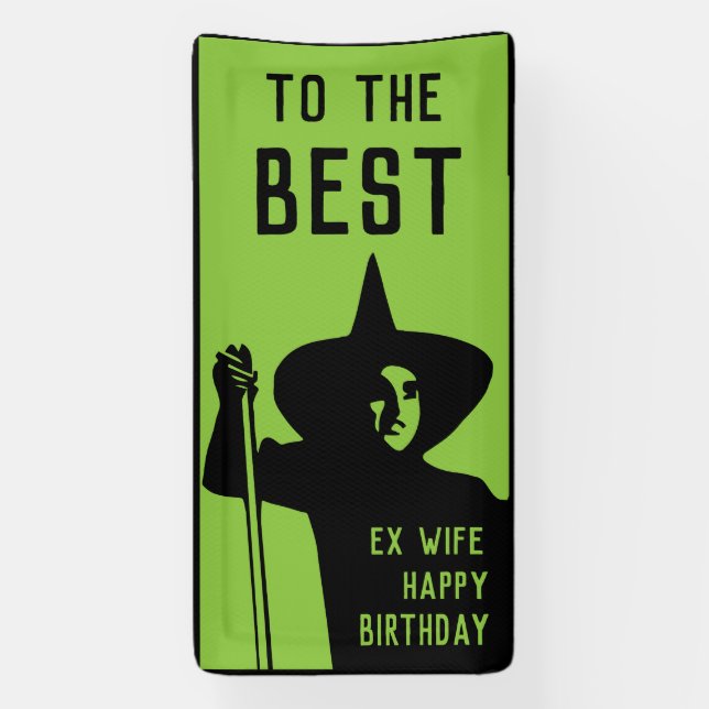 Funny Ex Girlfriend Gifts Banner (Vertical)