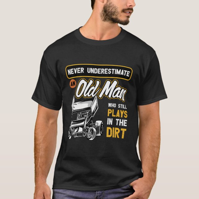 Funny Excavator And Construction Worker Heavy Equi T-Shirt (Front)