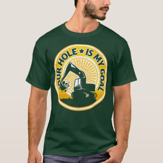 Funny Excavator Driver Sand Digger Gifts T-Shirt
