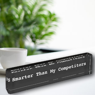 Funny Executive Desk Name Plates