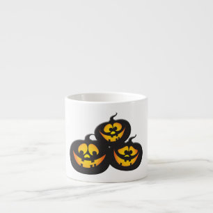 Funny Expressions Halloween Pumpkins Espresso Cup