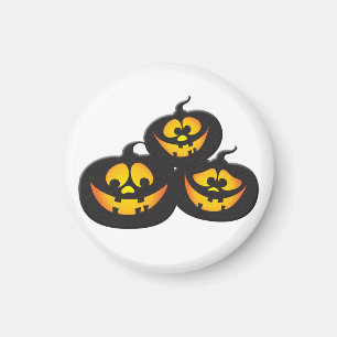 Funny Expressions Halloween Pumpkins Magnet