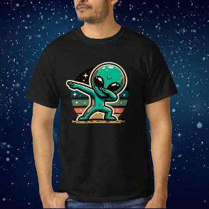 Funny Extraterrestrial Alien Dabbing T-Shirt