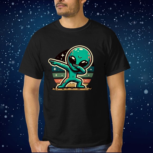 Funny Extraterrestrial Alien Dabbing T-Shirt (Creator Uploaded)