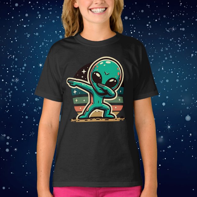 Funny Extraterrestrial Alien Dabbing T-Shirt (Creator Uploaded)