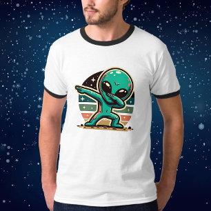 Funny Extraterrestrial Alien Dabbing T-Shirt