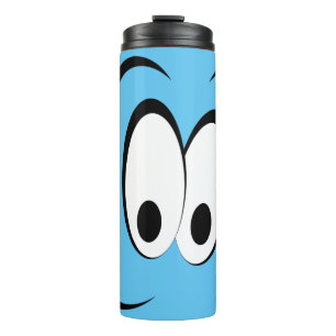 Funny Eyes Thermal Tumbler