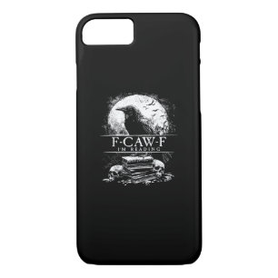 Funny F-Caw-F Books Skulls Gothic Case-Mate iPhone Case