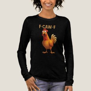 Funny F-Caw-F Chicken FCAWF Chicken 2025 Tri-Blend Shirt