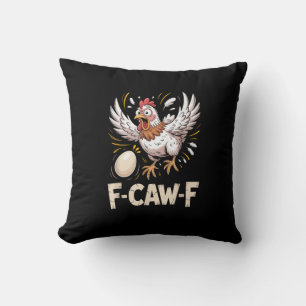 Funny F Caw F Hen Creative Casual Style Cushion