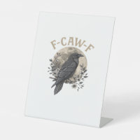 Funny F-Caw-F Raven Bird Saying Graphic Crow Essen