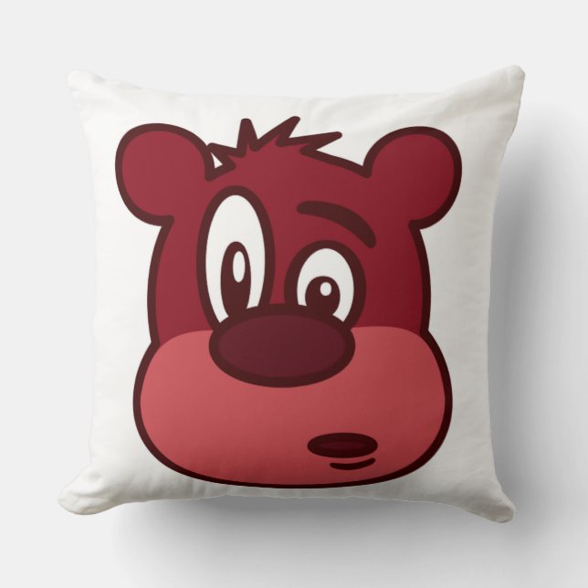 FUNNY FACE BEAR CUSHION (Front)